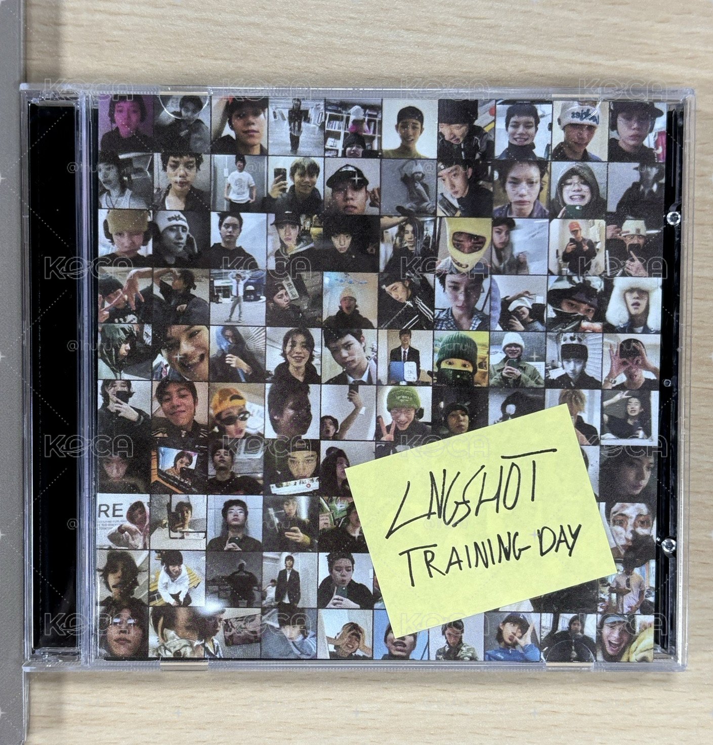 Lngshot貼紙書含4卡+練習日Ep空專