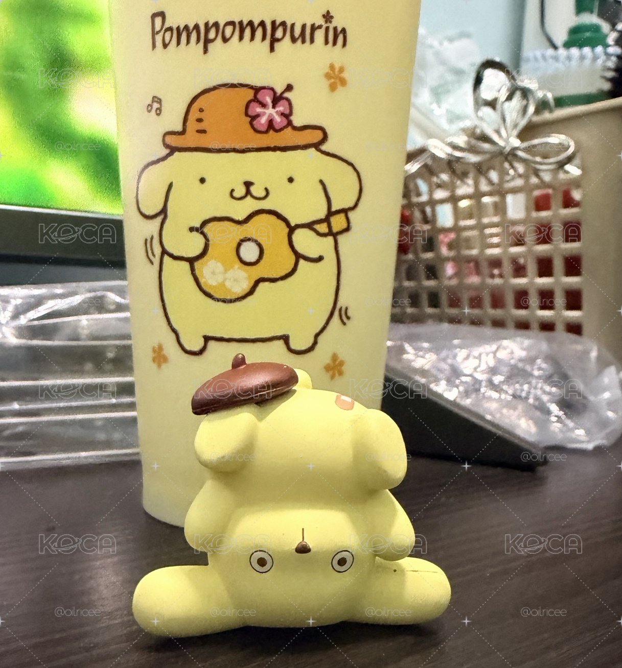 跌倒扭蛋 布丁狗