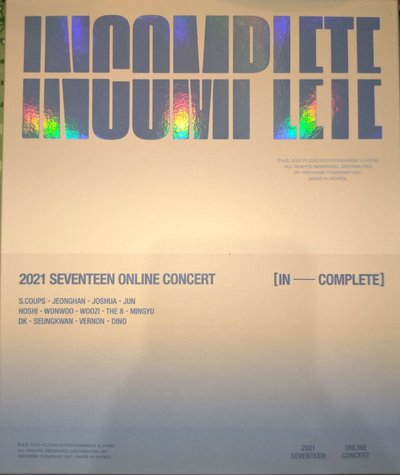 2021 SEVENTEEN ONLINE CONCERT [IN COMPLETE] 藍光版
