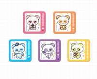 15週年快閃 sw 螢幕清潔貼紙組 貼紙 