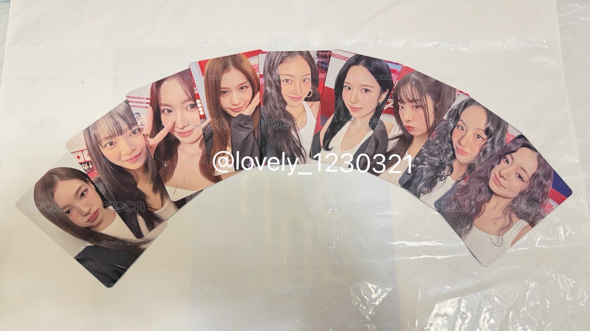TWICE 新國立 快閃店滿額卡 特典