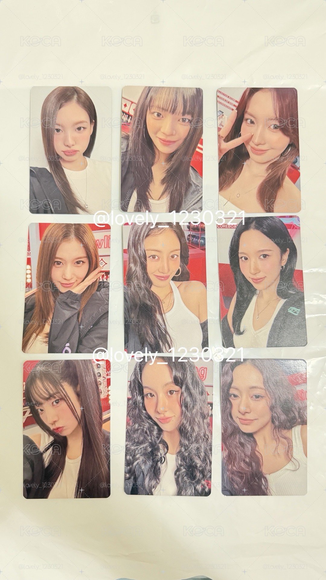 TWICE 新國立 快閃店滿額卡 特典