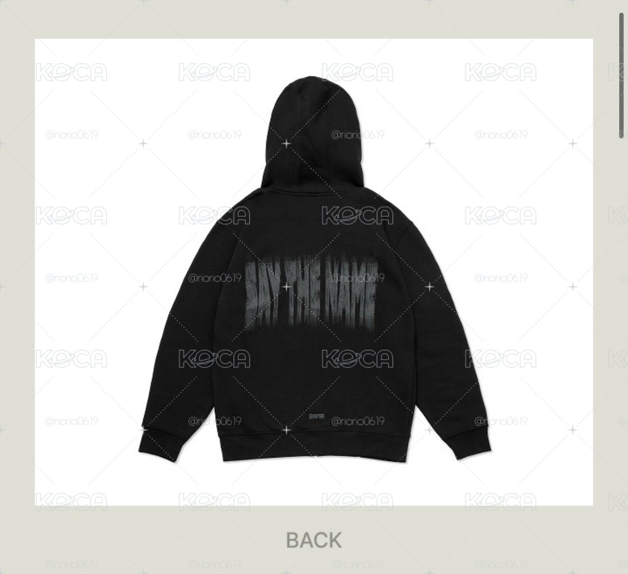 SEVENTEEN NEW 安可場外套 XL
