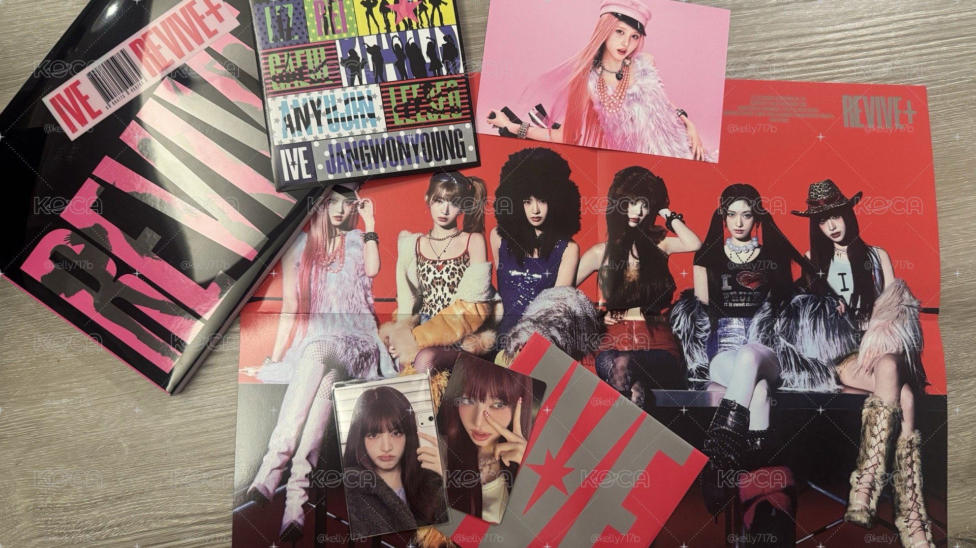 💖 IVE 栗 Liz REVIVE+ wm1.0 特典卡＋BANGERS Liz 專卡＋全專 💖
