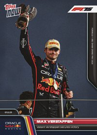 2025 Topps Now Formula 1 Card 88 PR:3257 088