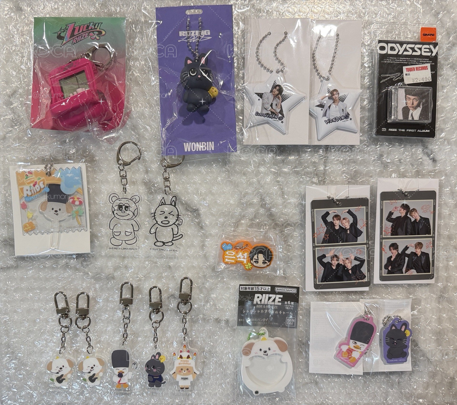 RIIZE 日巡週邊/扭蛋/吊飾