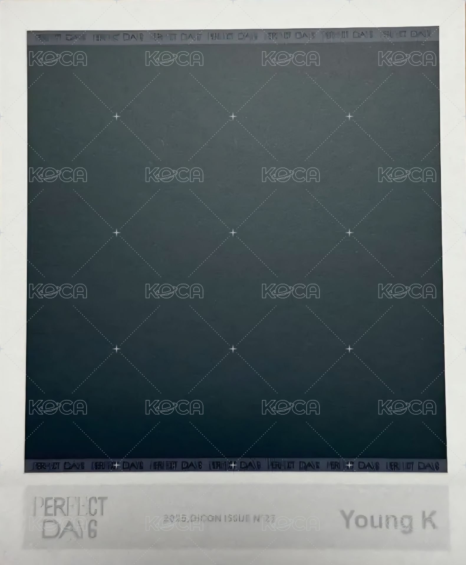 D社雜誌 周邊卡 B版 拍立得 背面