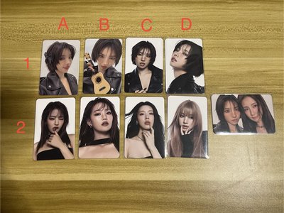 (🏰現貨）I-dle 世巡 散卡