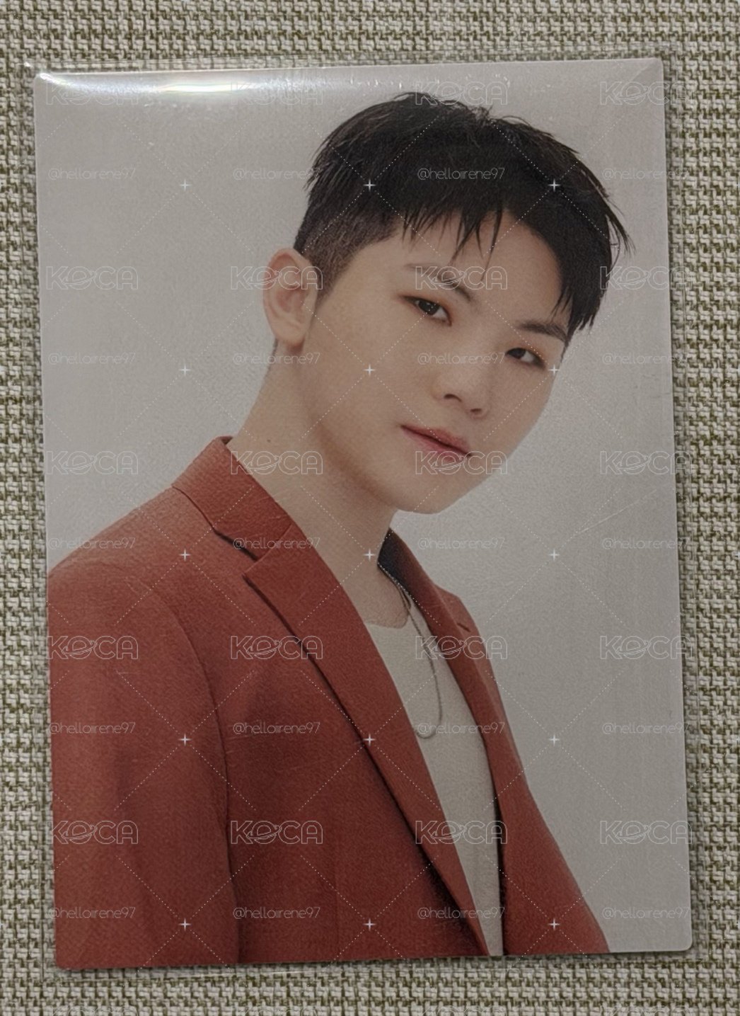 be the sun woozi隨機卡