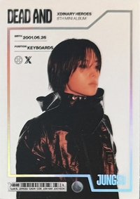 DEAD AND 專輯卡 Trading card