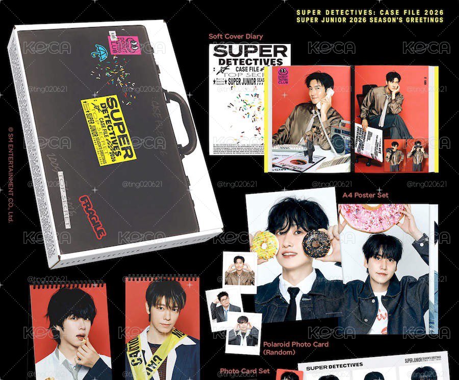 現貨 SUPER JUNIOR2026年曆組 2026 SEASON GREETINGS