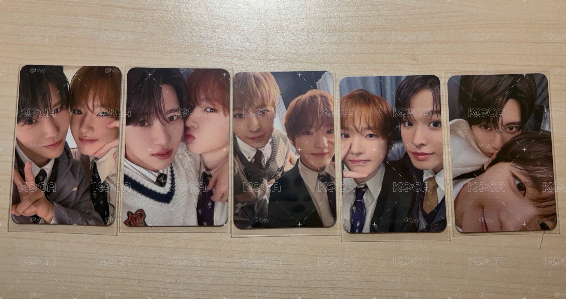 nct wish WISHLIST 日專雙人卡小盤