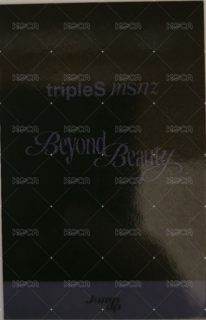 msnz<Beyond Beauty> ju 線下6.0 簽售卡 260201 背面