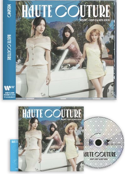 MISAMO單封HAUTE COUTURE  初回限定盤 豪華盤 通常盤