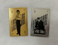 雙面金、銀寫真卡
