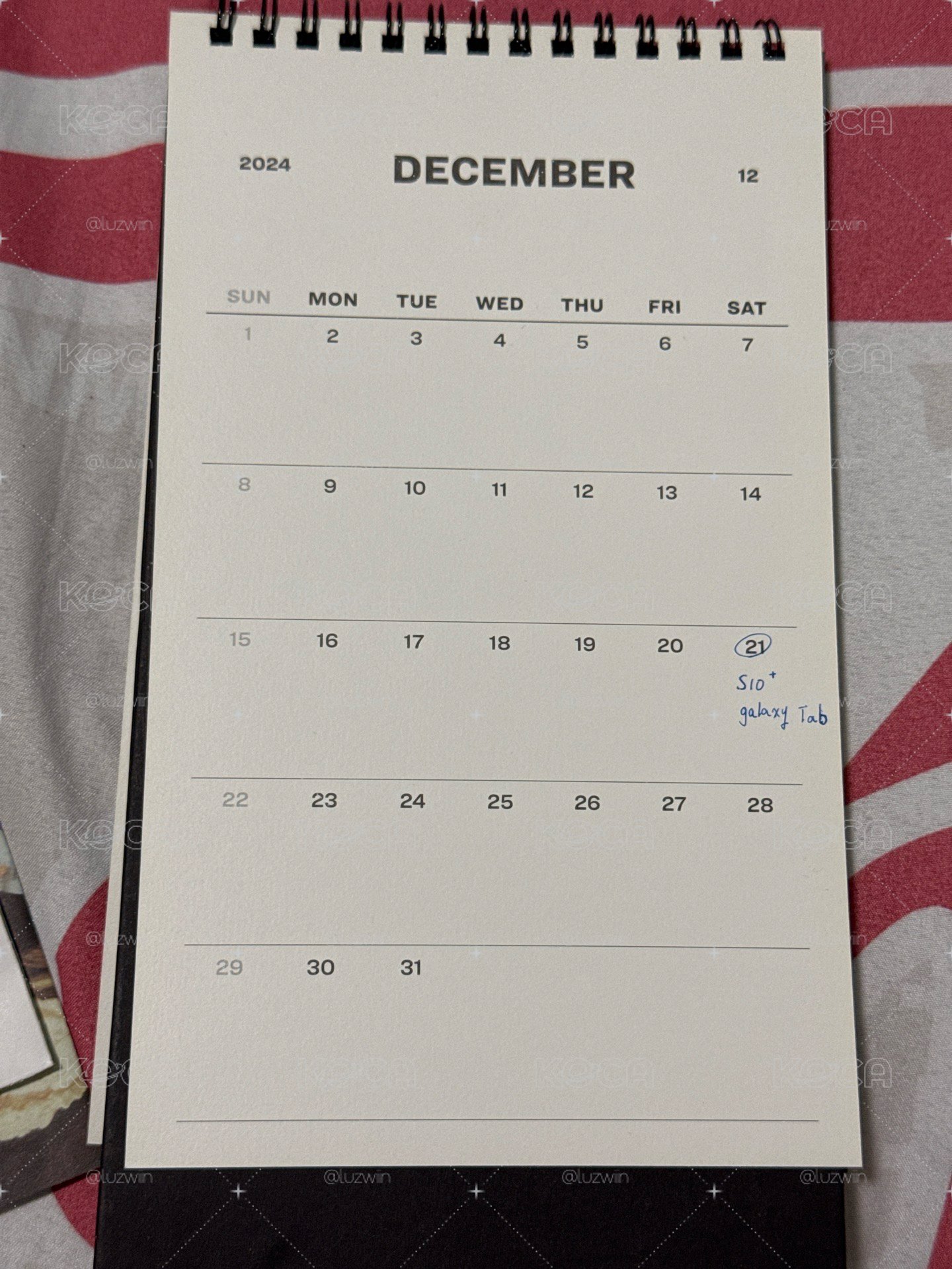 2024年曆