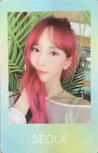 1st PHOTO BOOK 'ON&OFF' EGO : OFF 周邊卡 拍立得小卡