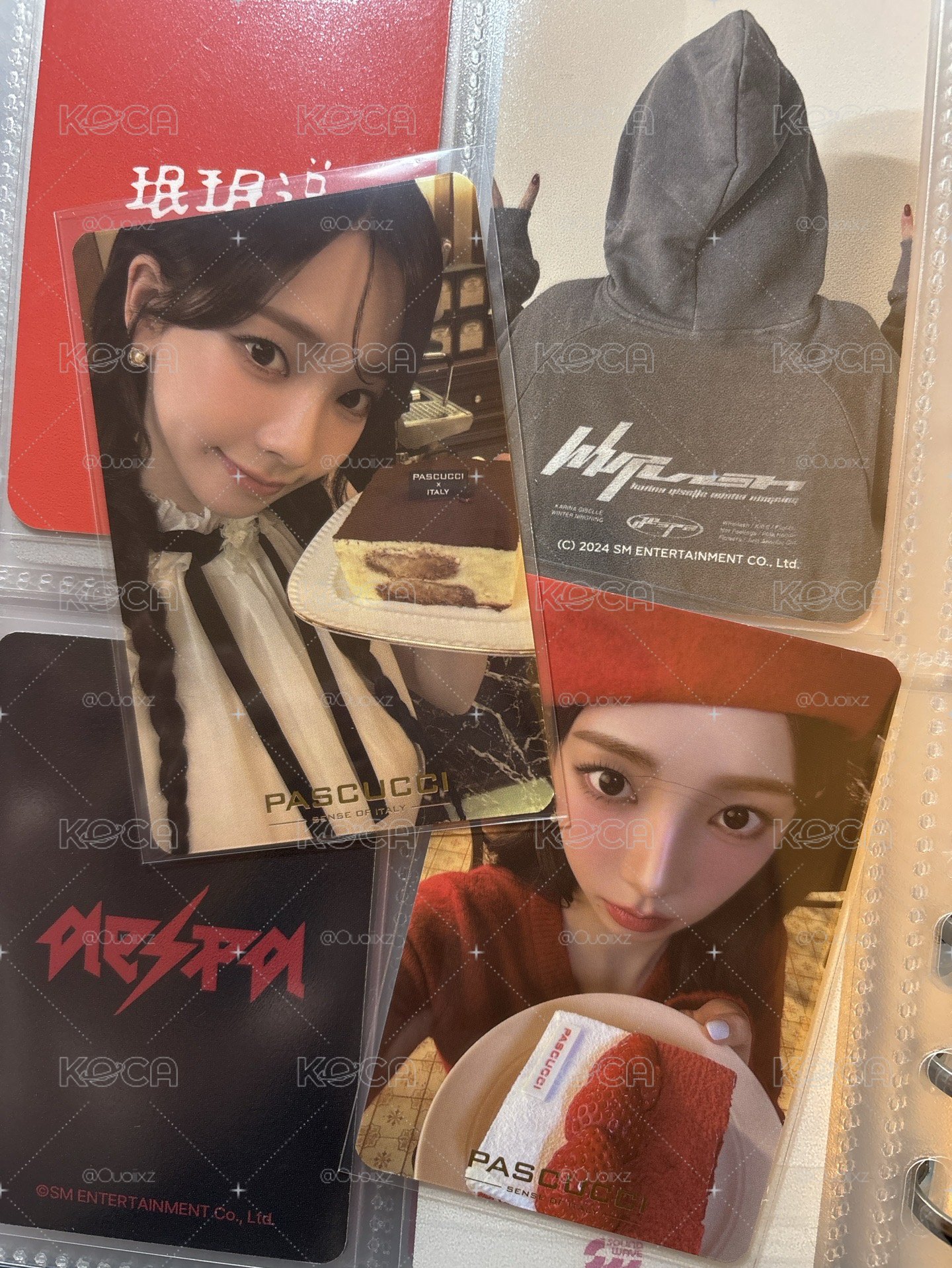 karina pascuccl蛋糕代言卡一套