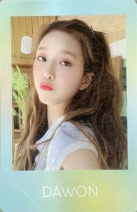 1st PHOTO BOOK 'ON&OFF' EGO : OFF 周邊卡 拍立得小卡
