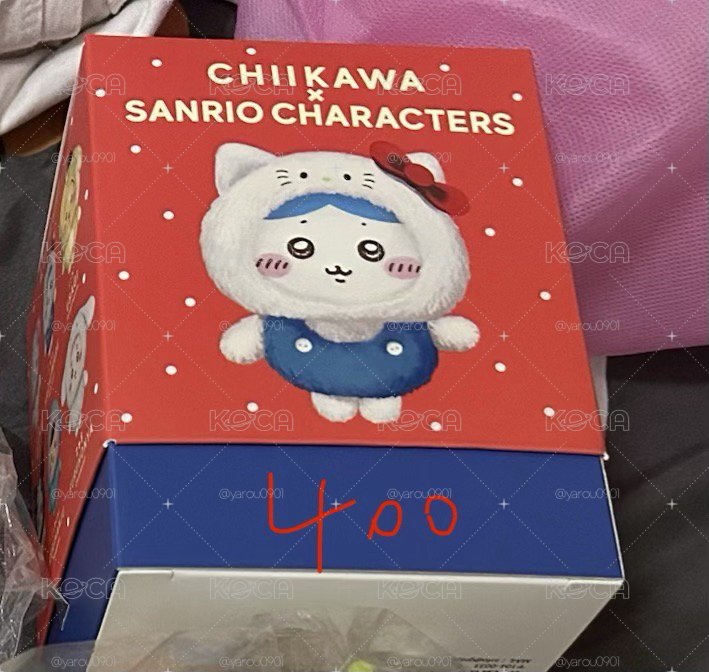 吉伊卡哇&三麗鷗 小八糖膠掛件