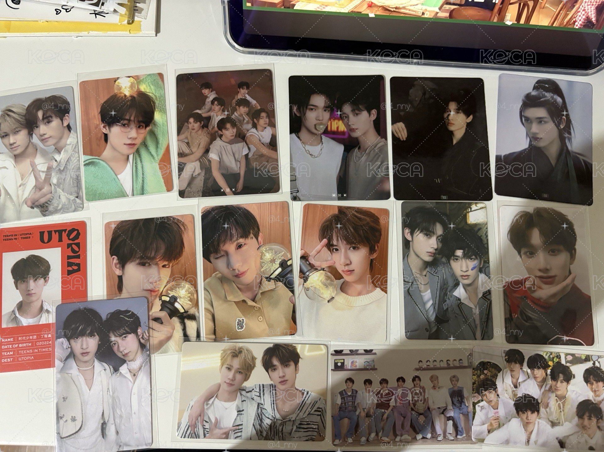 時代少年團小卡