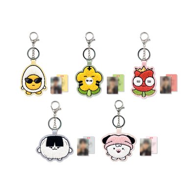 T1klz 主場日 鑰匙圈含小卡