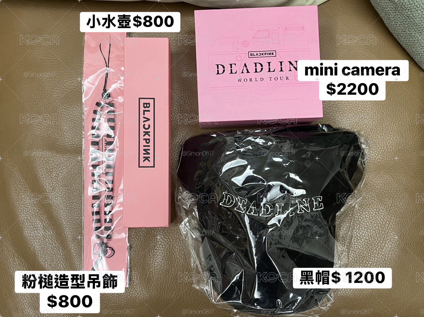 blackpink deadline 周邊