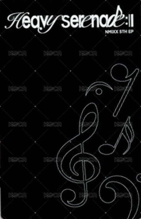 Heavy Serenade Serenade ver. 專輯卡  背面