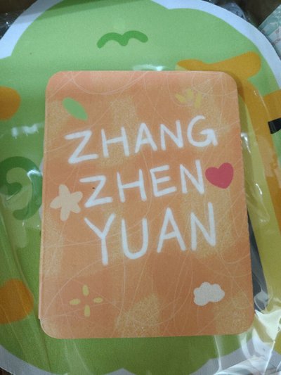 非去不可企劃 張真源單人卡包未拆
