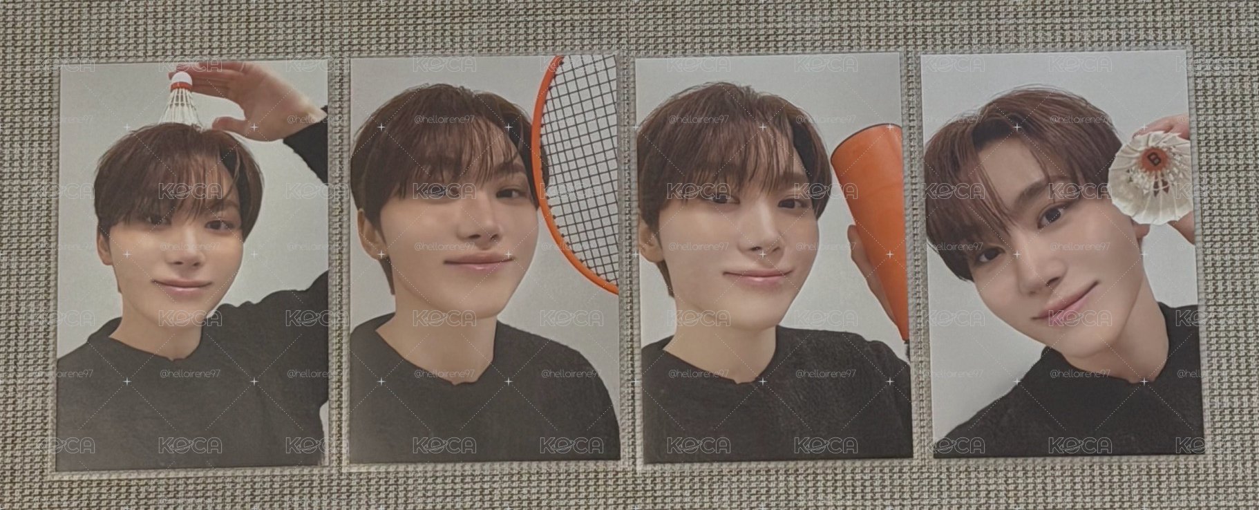 seventeen HAPPY SEUNGKWAN DAY [BADMINTON SET]小卡