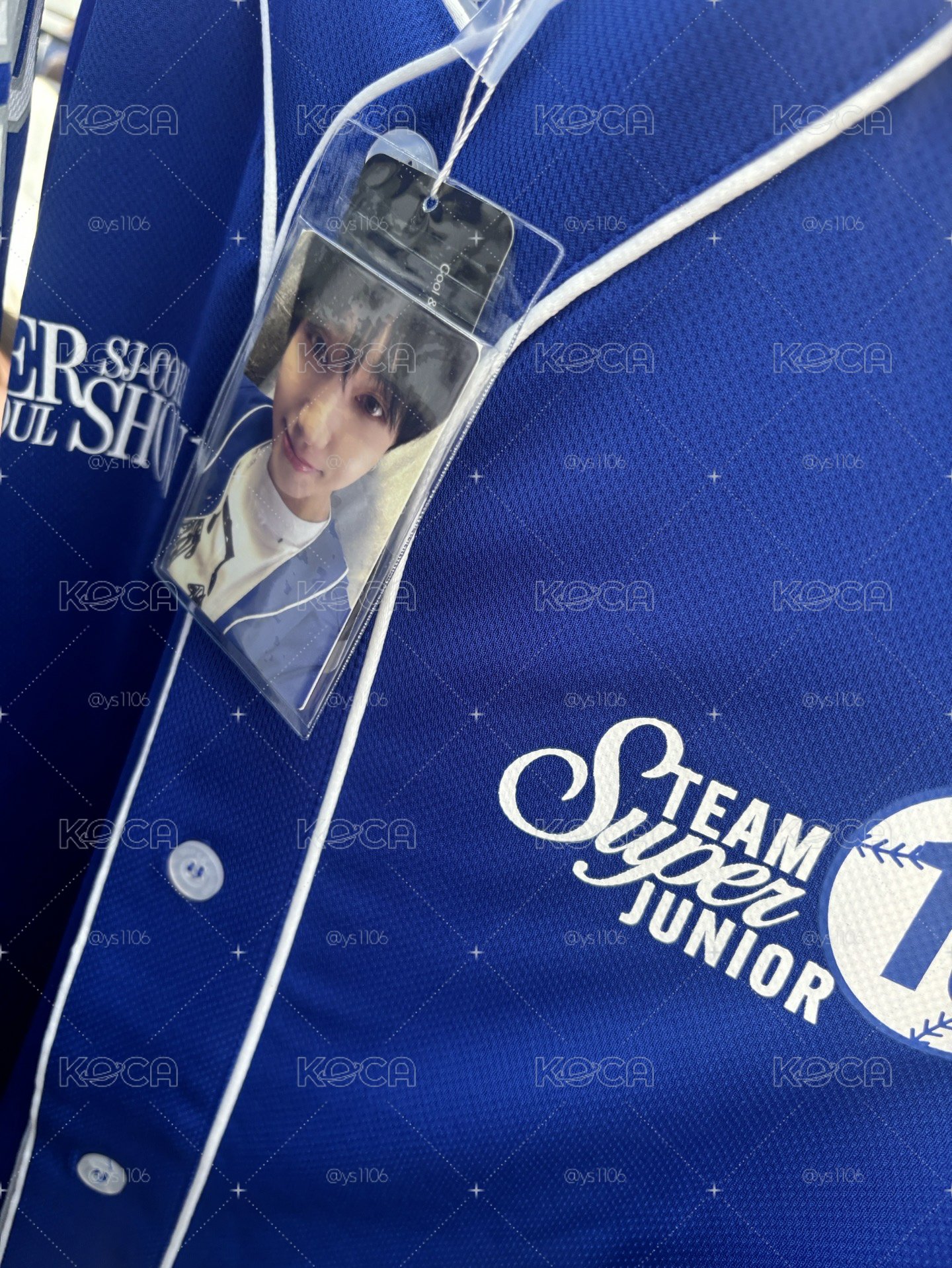 Super Junior SS10場周 藝聲球衣
