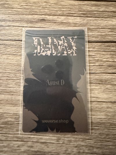 D-DAY wvs 特典卡