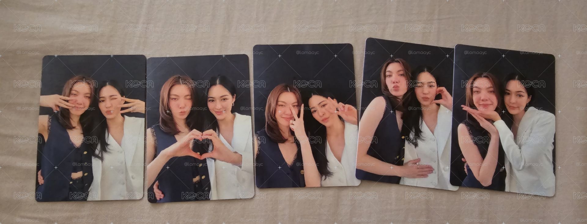 LingOrm 2026 台慶 小卡 一組5張。