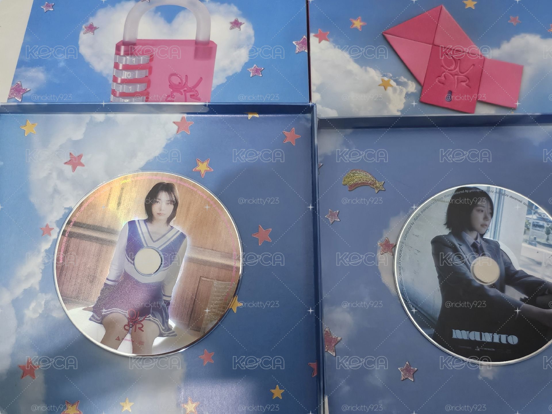 QWER MANITO 空專一套 Hina Siyeon CD