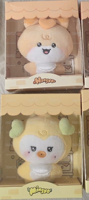 中旼／口水巾娃+掃帚