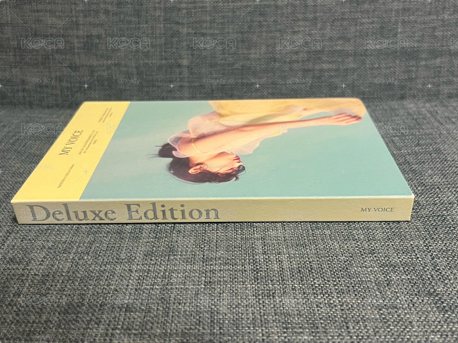 （交易中勿下單）太妍 my voice 豪華藍 空專(PB+CD) 無小卡