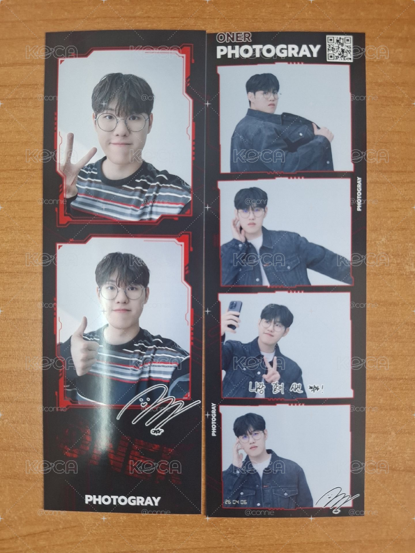 Oner × Photogray 人生四格卡 