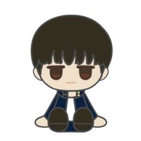DAISO 咒術迴戰 懐玉・玉折 橡膠 公仔 灰原雄
