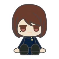 DAISO 咒術迴戰 懐玉・玉折 橡膠 公仔 家入硝子
