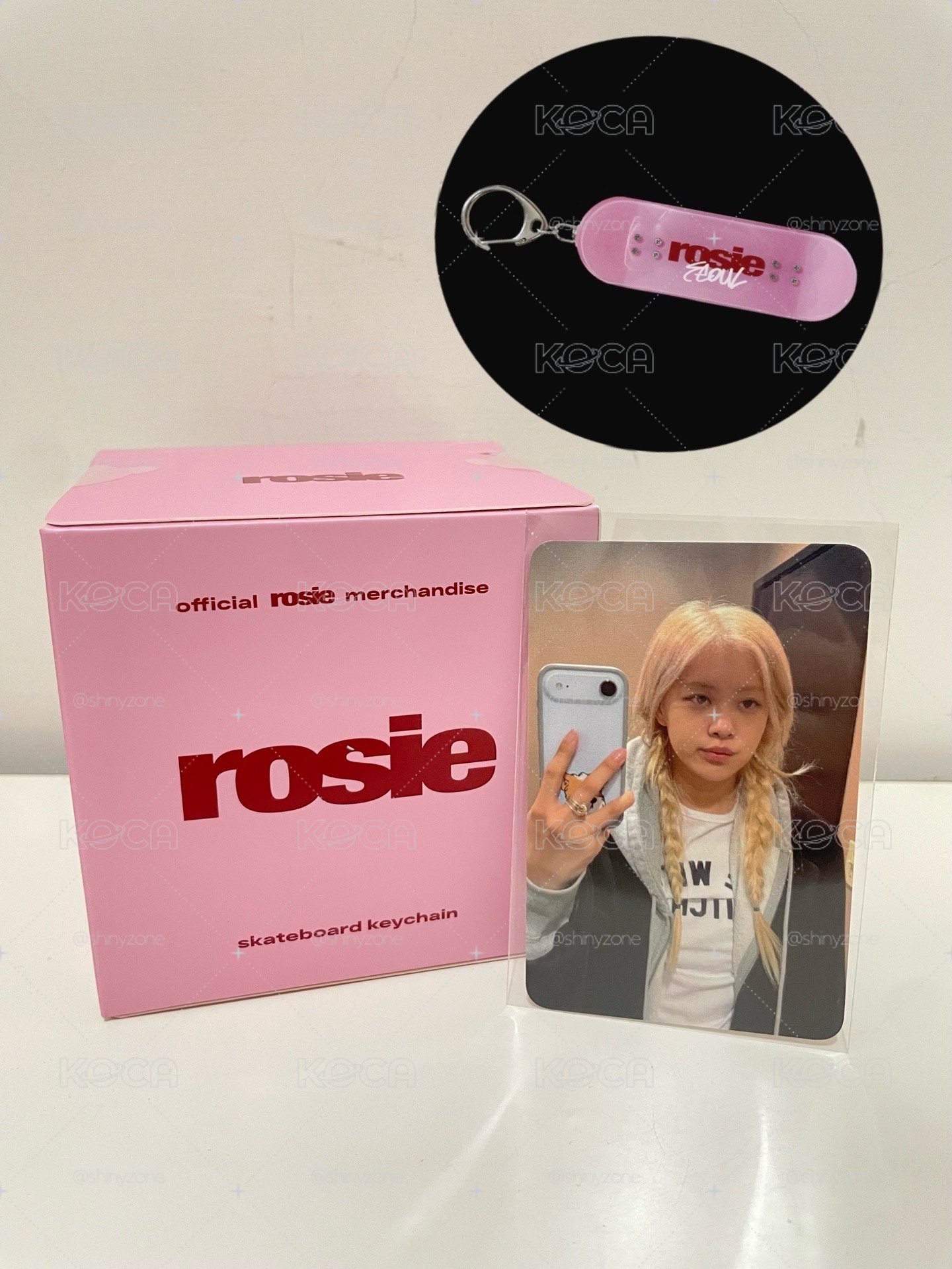 Rosie滑板(首爾粉色)、特典