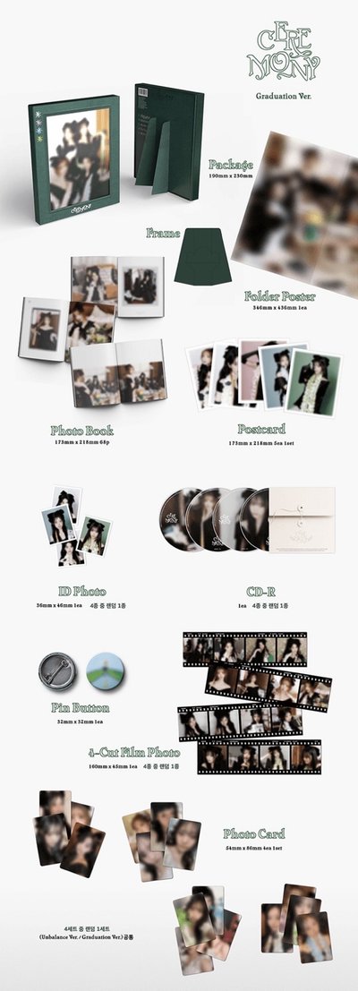 [CEREMONY] 特典補貼專輯（無應募）