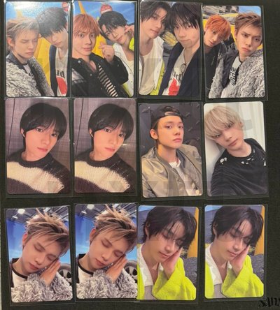 迷八美網 target 特典 (崔然竣/休寧凱/崔杋圭)