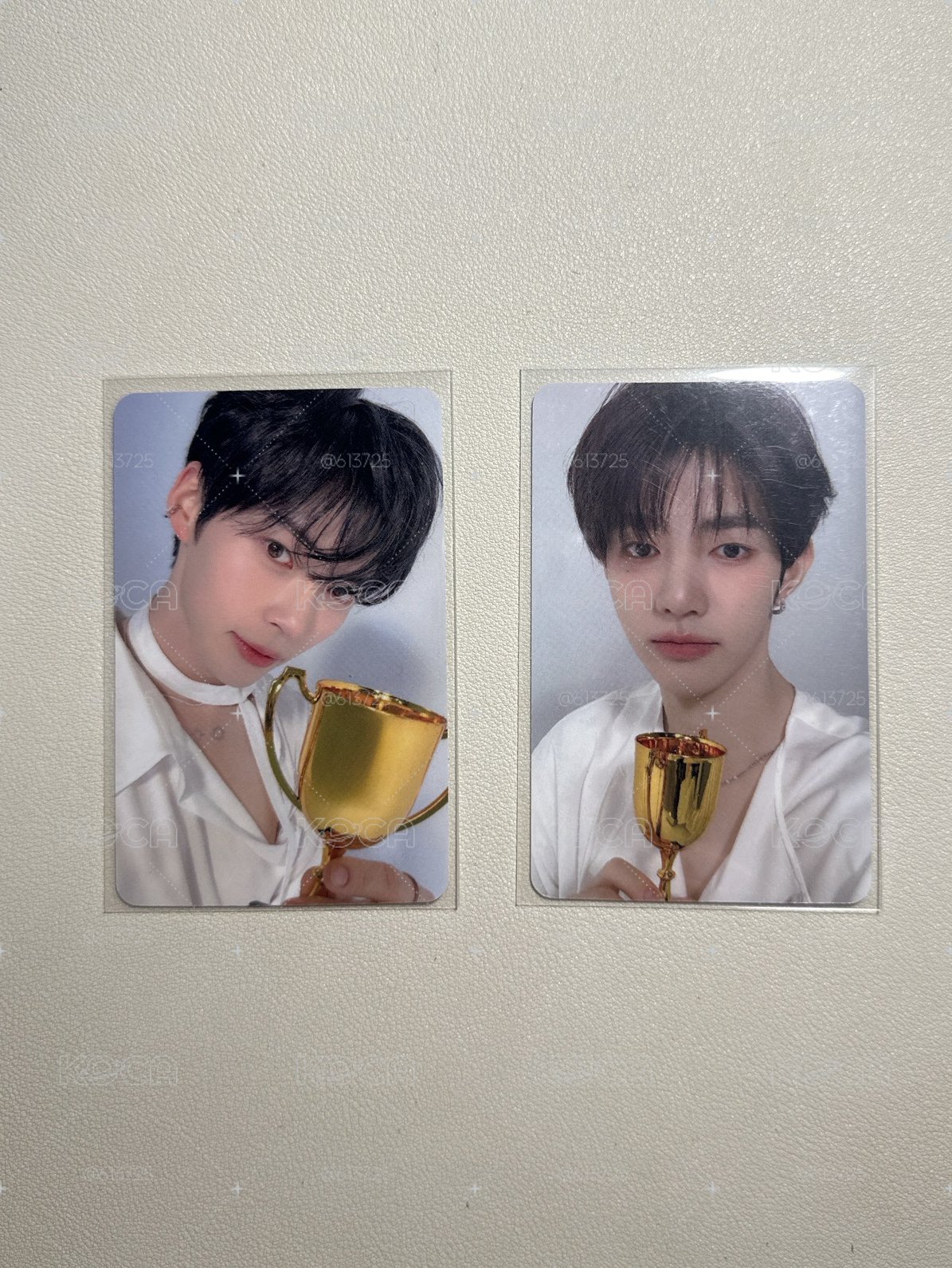 成韓彬 章昊 獎盃🏆 迷五特典卡