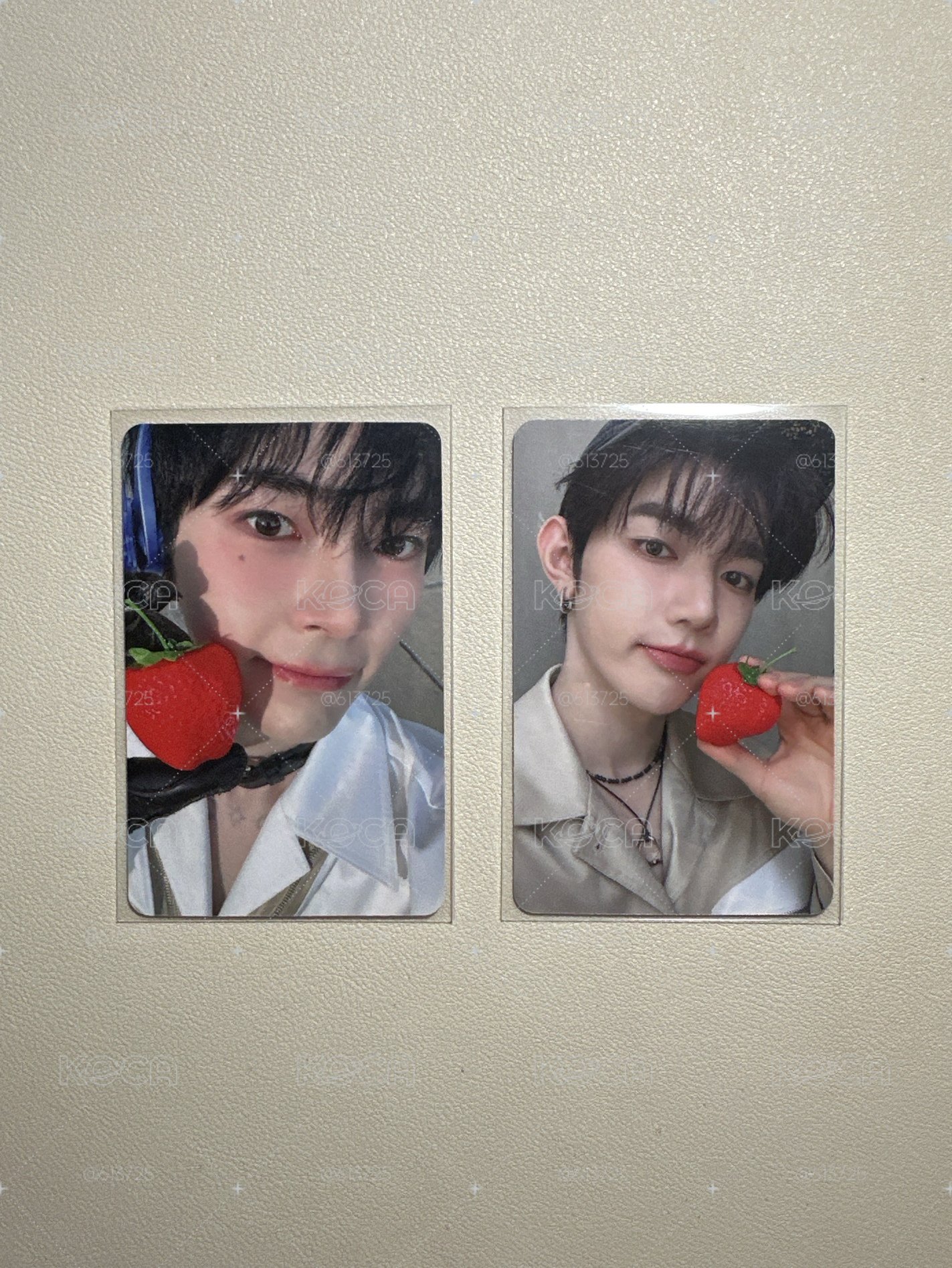 成韓彬 章昊 草莓🍓 迷五特典卡
