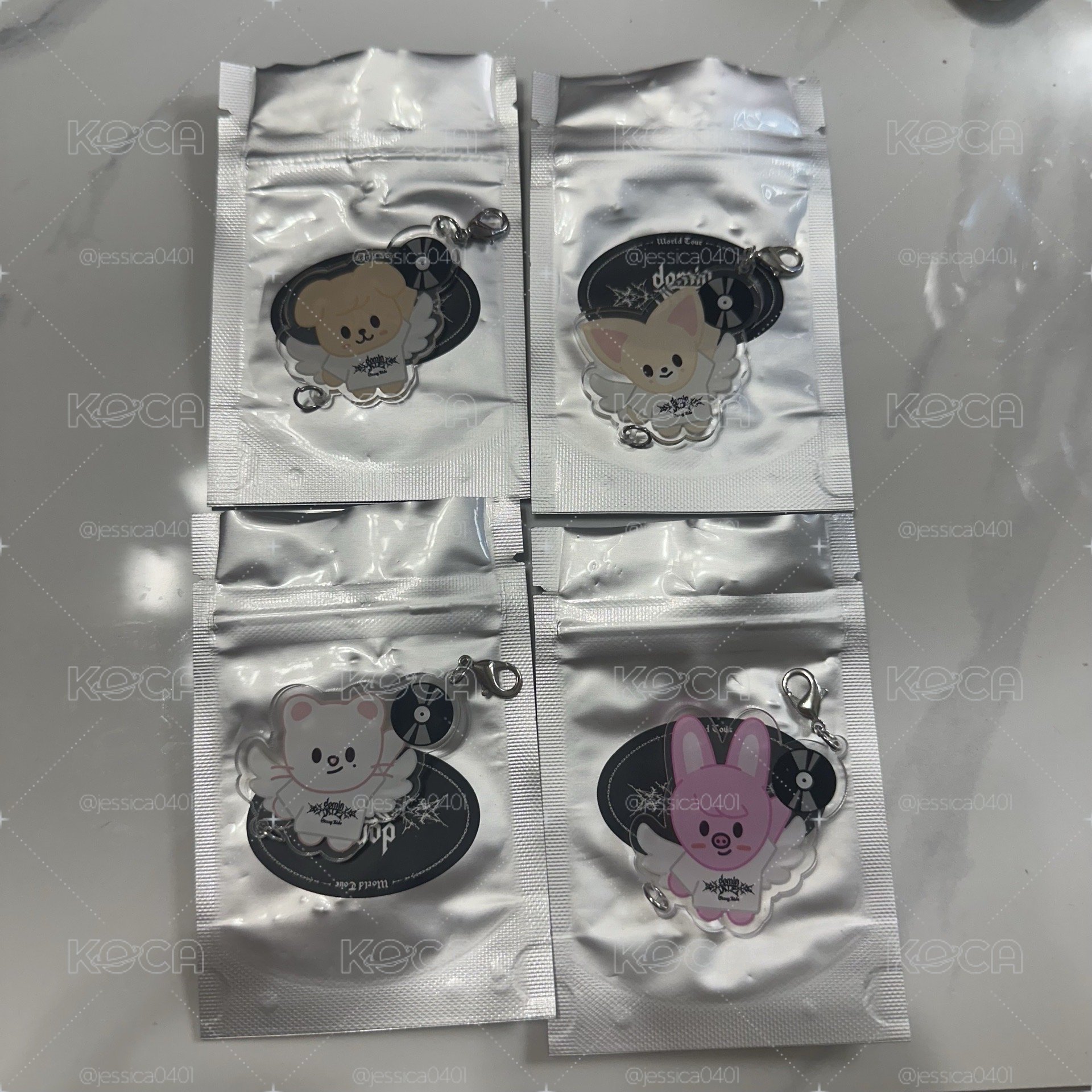 SKZOO dominATE首爾世巡 隨機吊飾