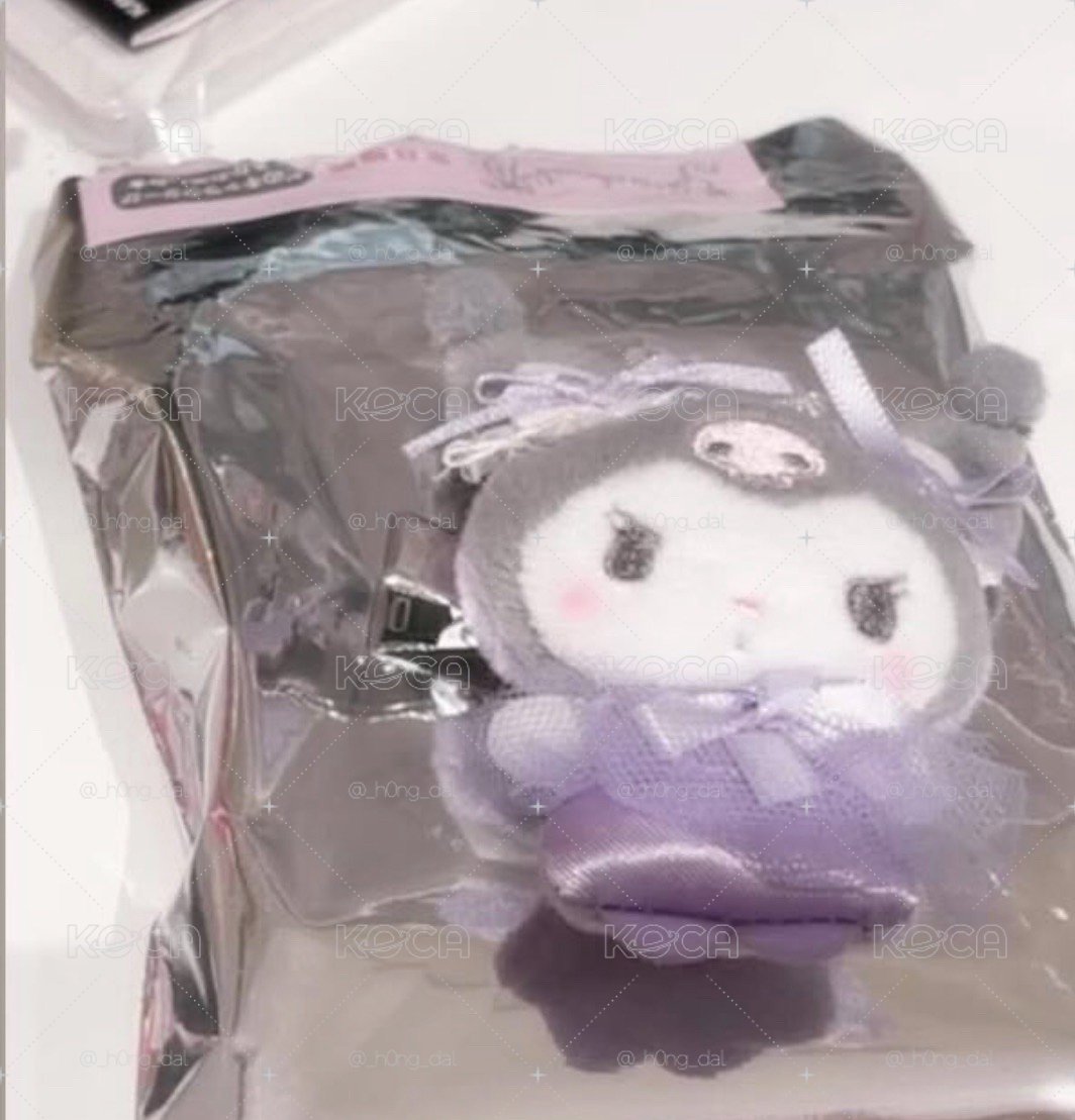 酷洛米白貓髮夾