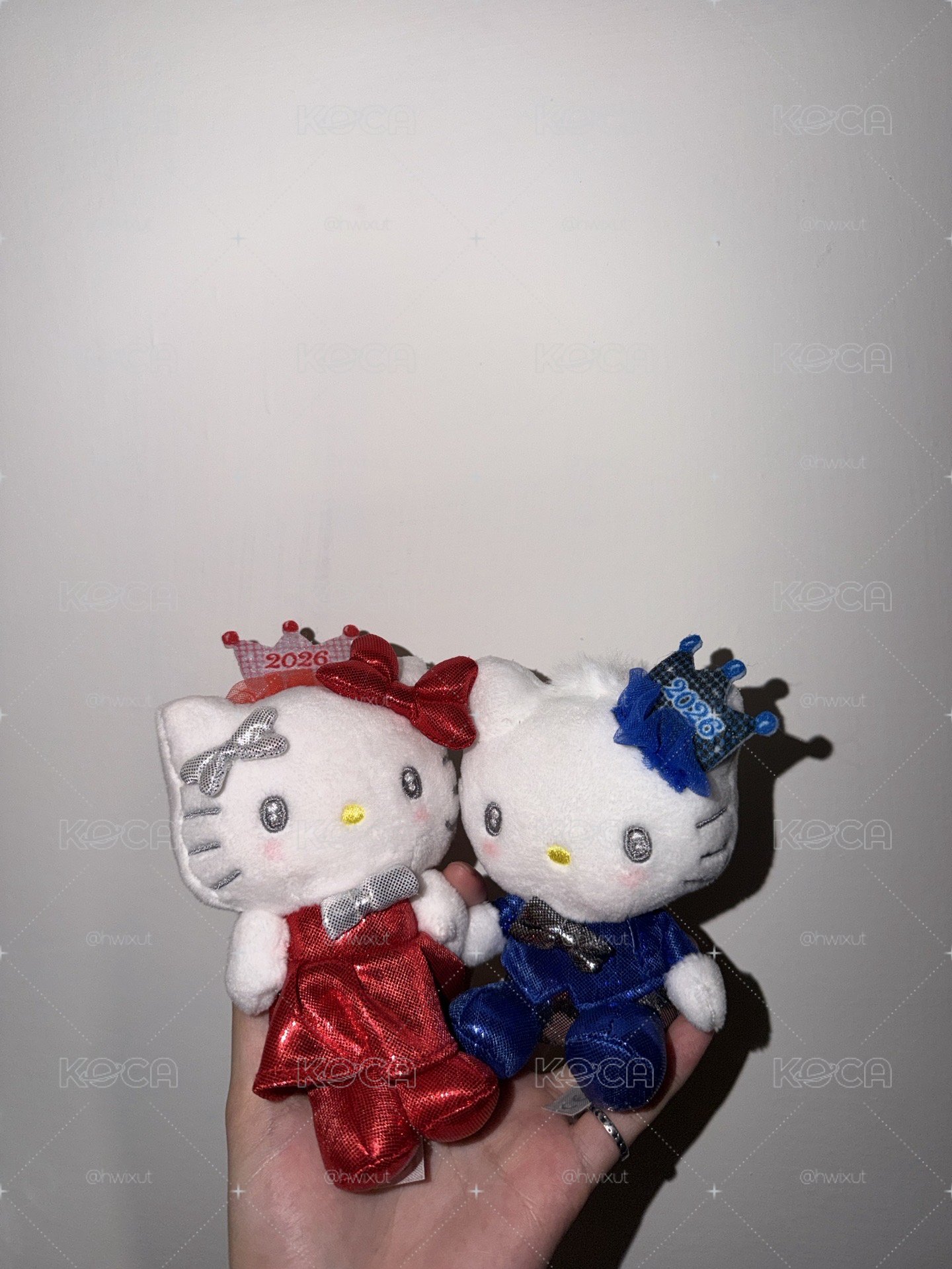 kitty&丹尼爾吊飾娃