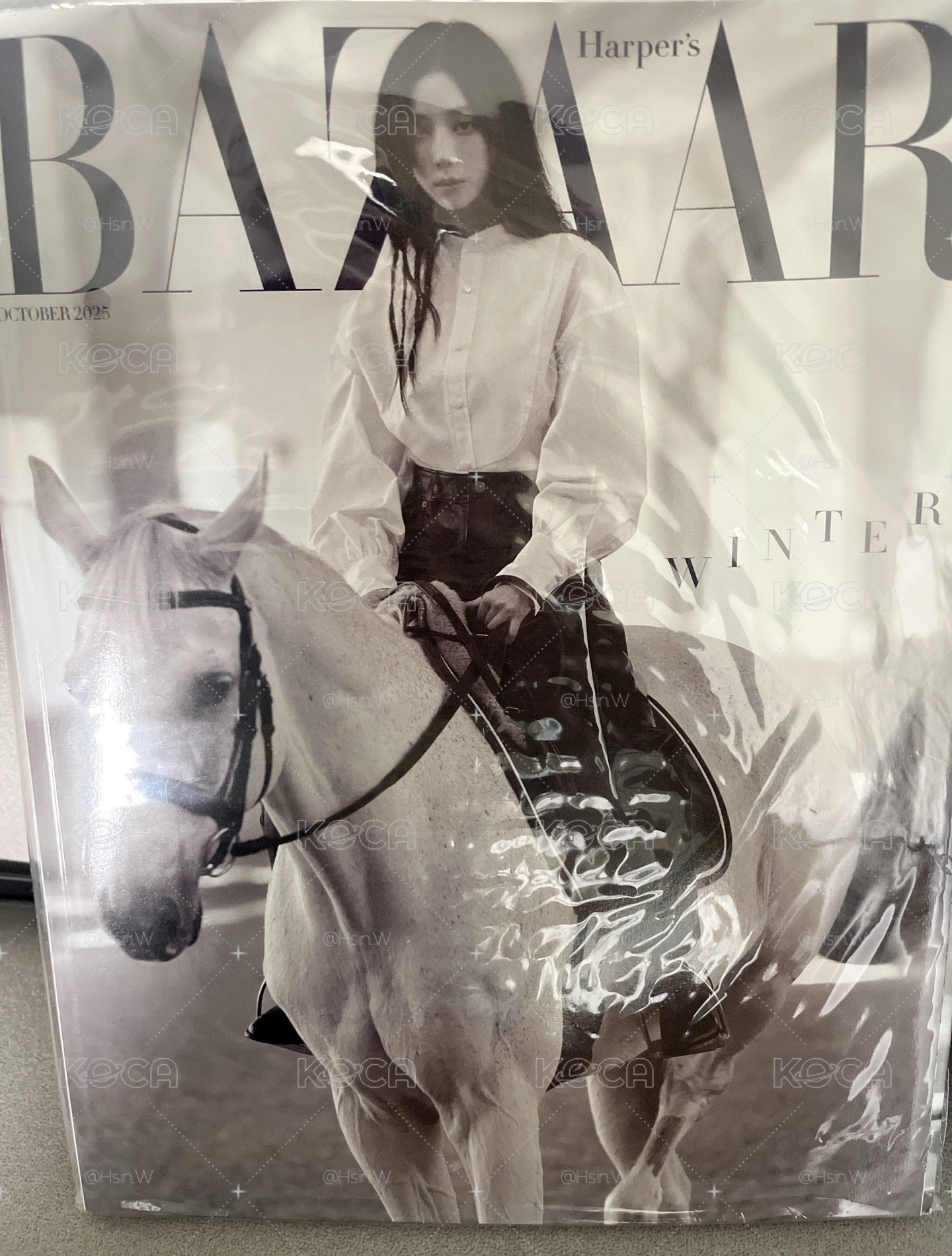 25 10月BAZAAR雜誌 冬
