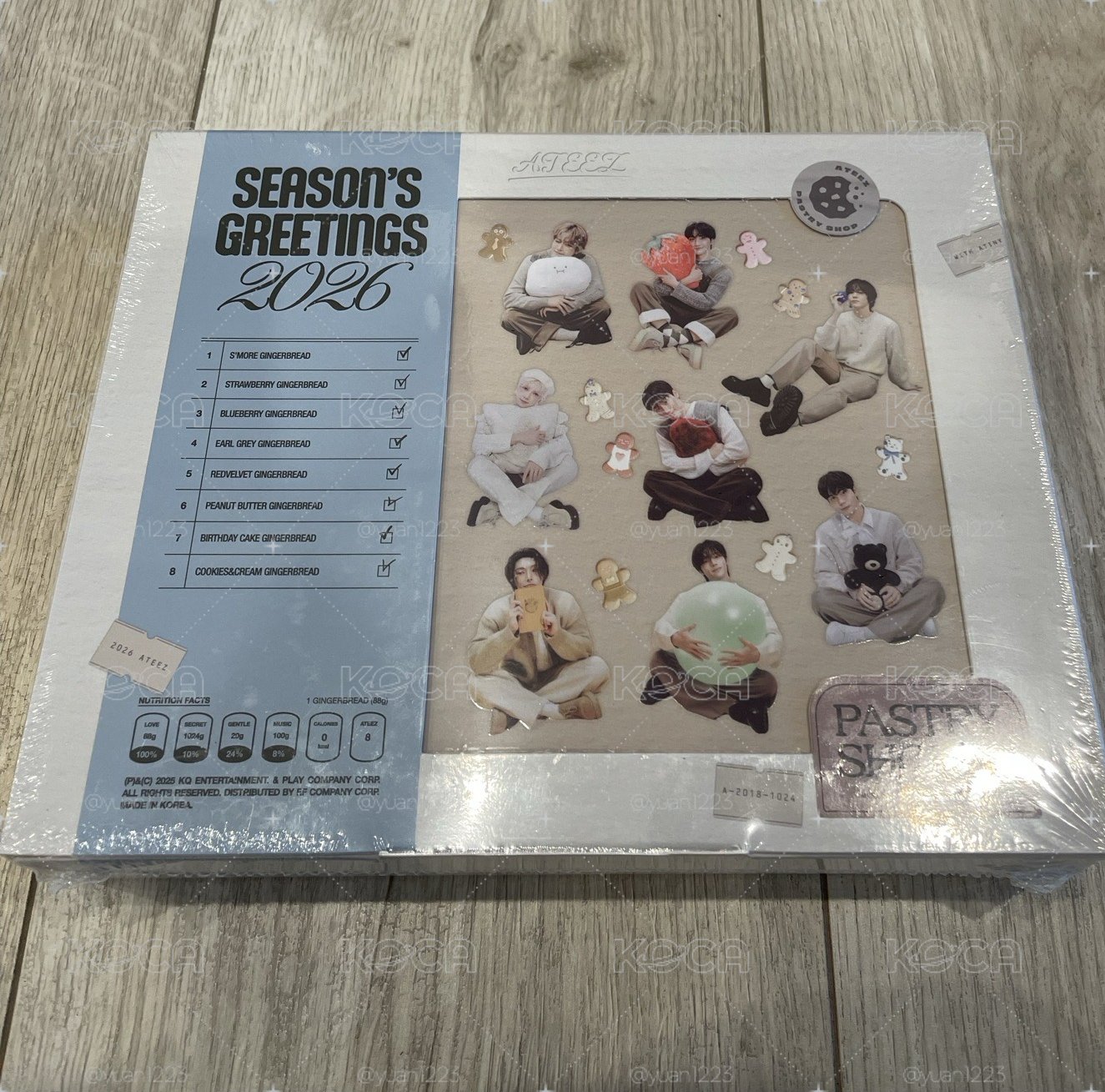 ATEEZ 2026 Season’s Greetings 年曆