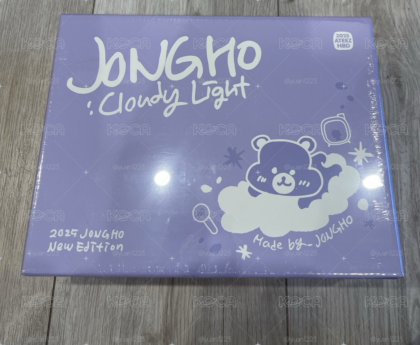 Jongho 生日周邊 Cloudy Light ☁️